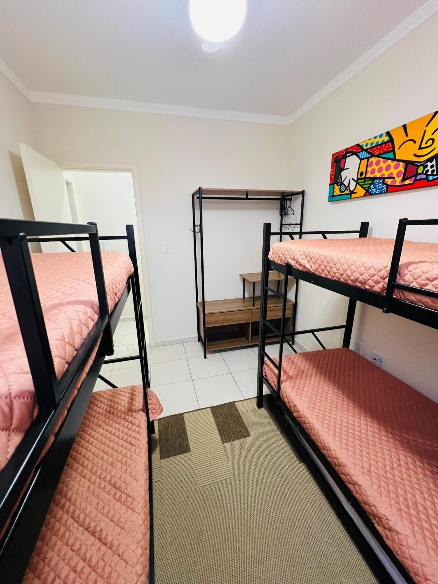 Aconchegante Apto 2 Dorm Guilhermina Praia Grande  Eksteriør bilde